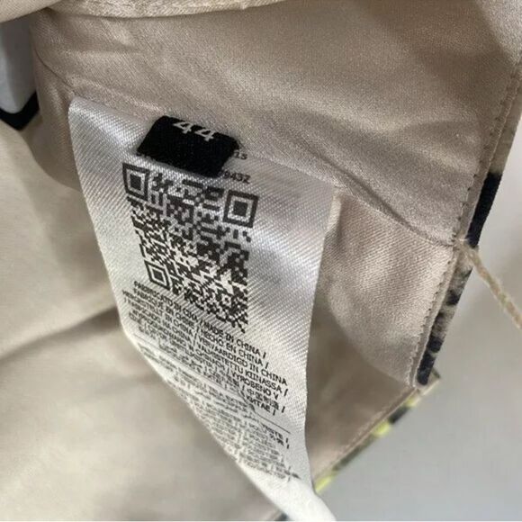 NWT Marciano Y2K Guess Python Print Crop Wrap Top Green Size 44 - Picture 6 of 8